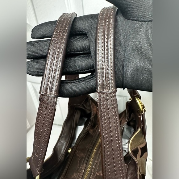 Coach Rare Limited Edition Soho Signature Inlaid Patchwork Hobo shoulder bag GUC - Picture 15 of 15